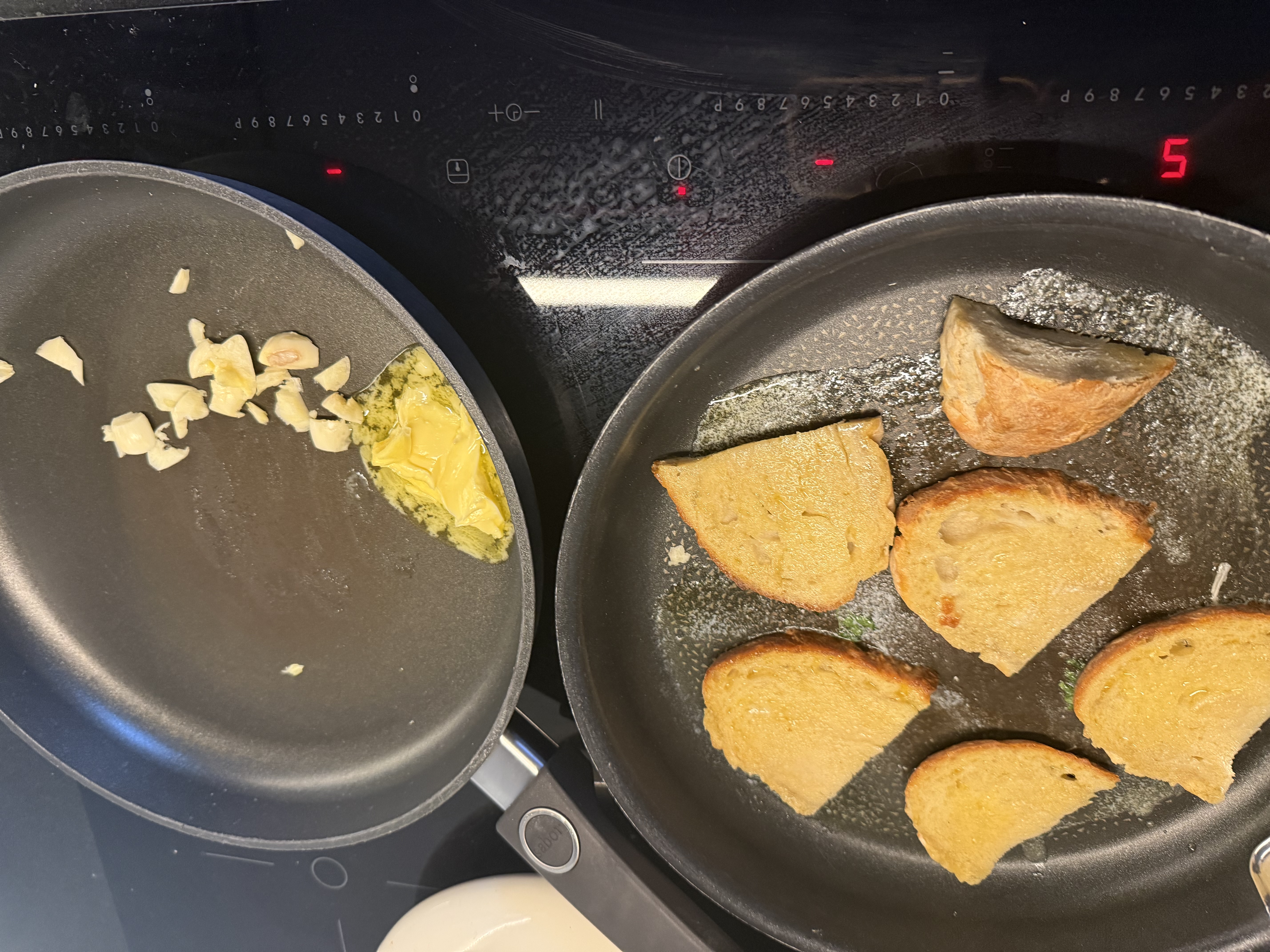 Steking av brødet